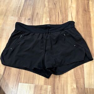 🔥Beach house shorts with pockets and drawstring size 12 black